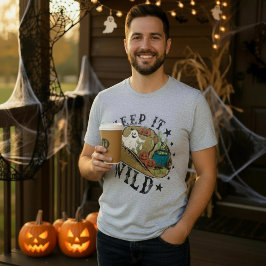 Camiseta Triblenda Vaquero de Halloween lo mantiene como un país salv