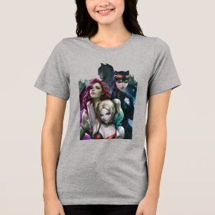 Camiseta Triblenda Variante de portada del cómic Gotham City Sirens #