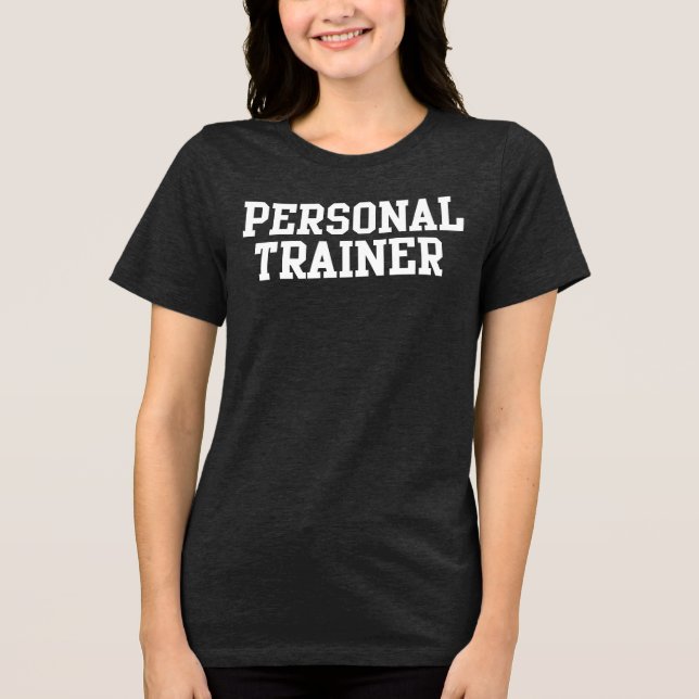 Camiseta Triblenda Varsity de formador personal (Anverso)
