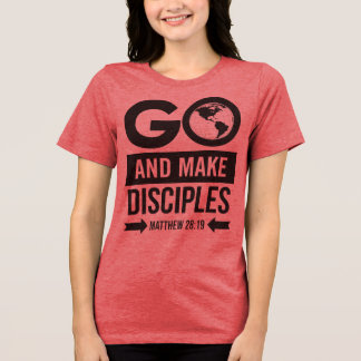 Camiseta Triblenda Ve y Haz Discípulos