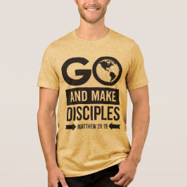 Camiseta Triblenda Ve y Haz Discípulos