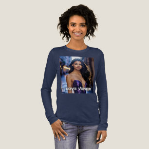 CAMISETA TRIBLENDA VENECIA - AMO VENECIA - ITALIA
