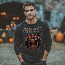 Camiseta Triblenda Venganza Guerrero Halloween