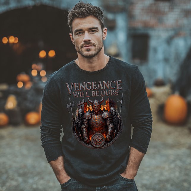 Camiseta Triblenda Vengeance Warrior Halloween (Subido por el creador)
