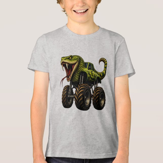 Camiseta Triblenda Venomous Viper Monster Truck (Anverso)