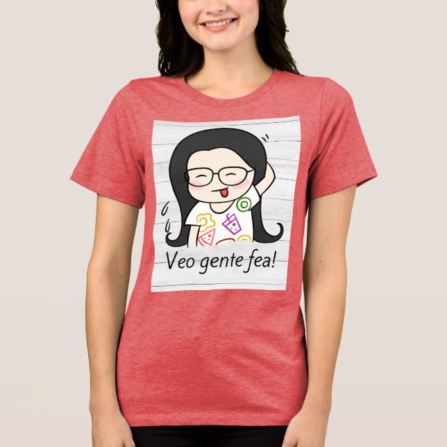 Camiseta Triblenda veo gente (Anverso)