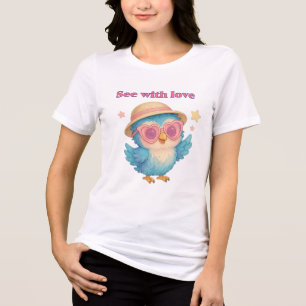 Camiseta Triblenda Ver con amor - Sweet Eye Heart