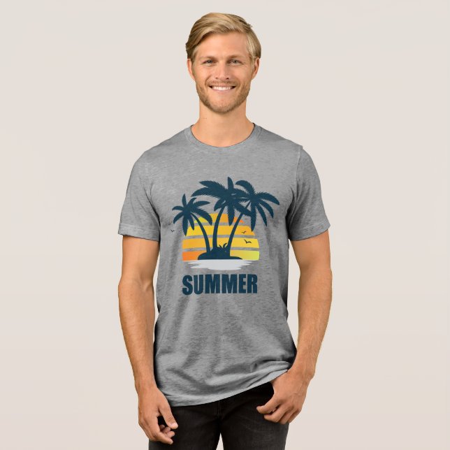 CAMISETA TRIBLENDA VERANO (Anverso Completa)
