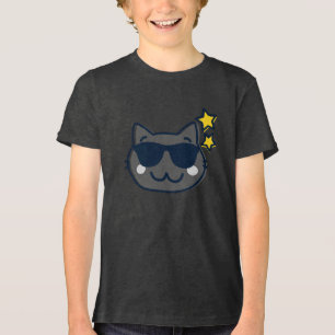 Camiseta Triblenda Verano Kawaii Gato Lindo 