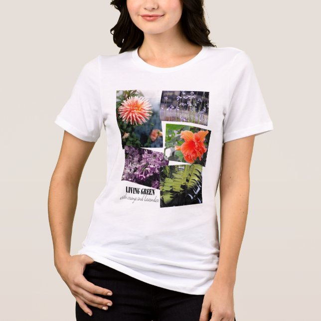 Camiseta Triblenda Verde viviente (Anverso)