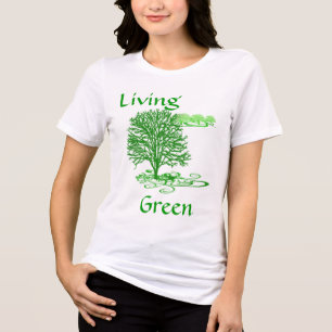 Camiseta Triblenda Verde viviente