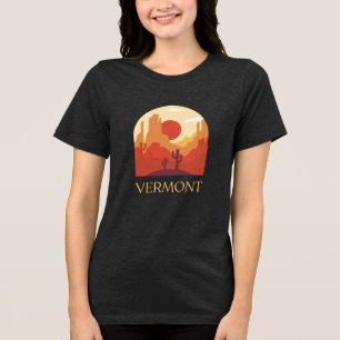 Camiseta Triblenda Vermont: Oasis del Desierto
