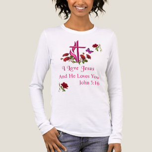 Camiseta Triblenda Versículo Bíblico Juan 3:16
