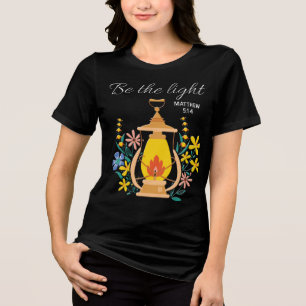 Camiseta Triblenda Verso de la Biblia Cristiana inspiradora