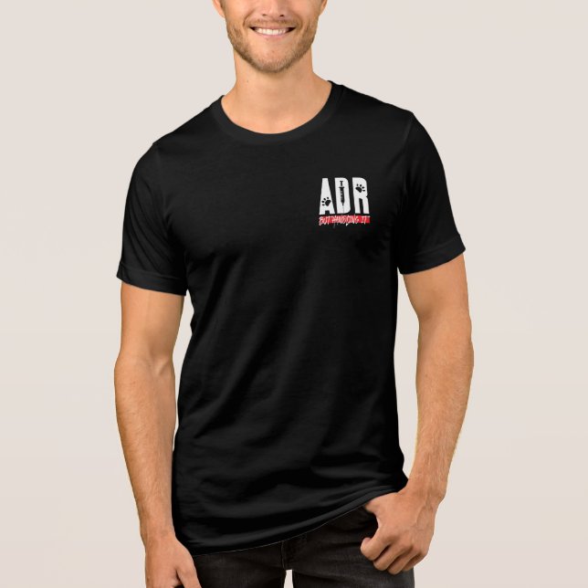 Camiseta Triblenda Vet Tech Veterinaria ADR, Pero Manejando Su Gradua (Anverso)