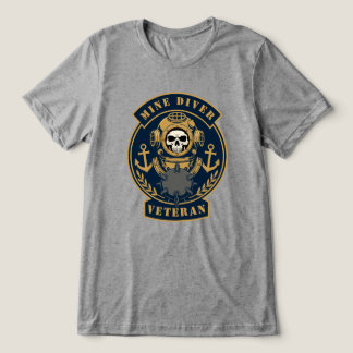 Camiseta Triblenda Veterano de buzo de minas