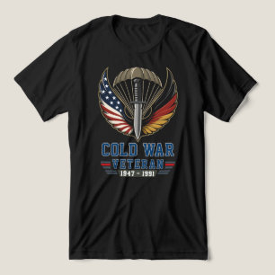 Camiseta Triblenda Veterano de la Guerra Fría Paracaidista Aerotransp