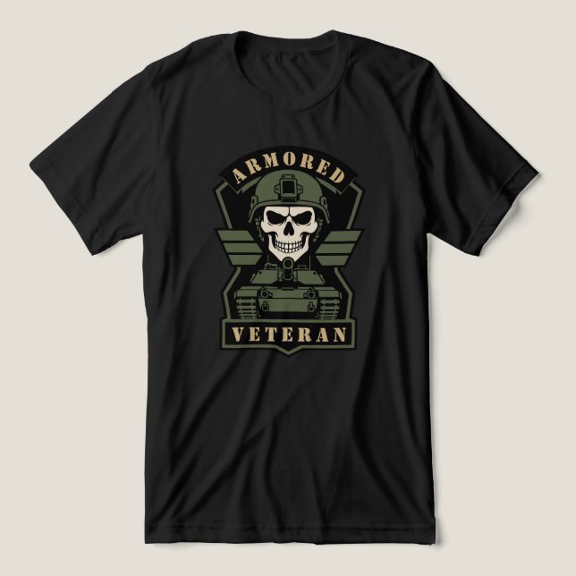Camiseta Triblenda Veterano de Tanque (Diseño delantero )