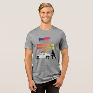 Camiseta Triblenda veteranos americanos grises
