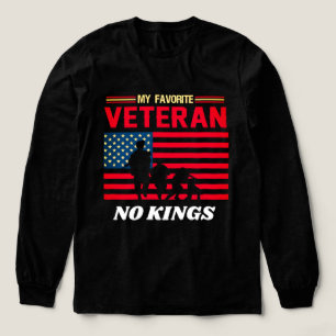 Camiseta Triblenda Veteranos No Reyes - Día de los Veteranos Patrióti
