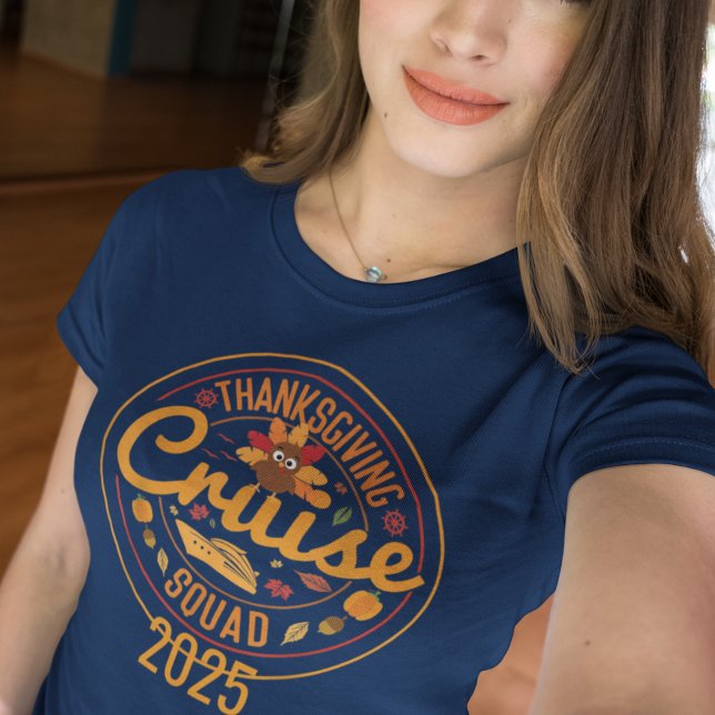 Camiseta Triblenda Viaje de Día de Acción de Gracias de Cruise Squad (Subido por el creador)