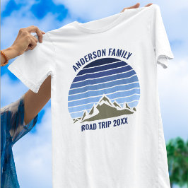 Camiseta Triblenda Viaje de Reunión de Personalizados de la Montaña B