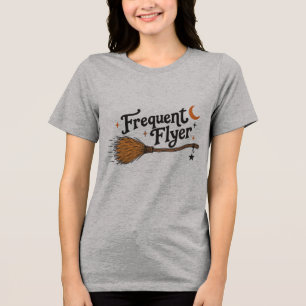 Camiseta Triblenda Viajero Frecuente - Halloween Brujeril