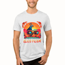 Vibes de pavo real vintage: Retro Sunset Coolness