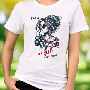 Camiseta Triblenda Vibes electorales de 2024: Soy un trato Chica de T