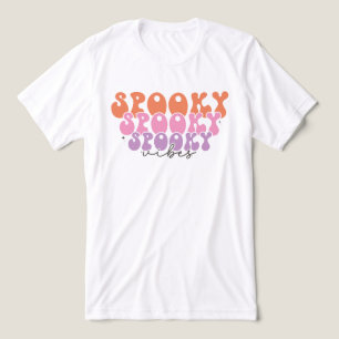 Camiseta Triblenda Vibes espeluznantes y espeluznantes