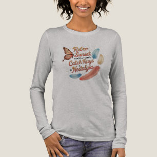 Camiseta Triblenda Vibes Fetherlight - Nostalgia Retro Sunset