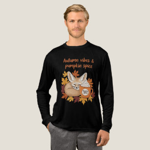 Camiseta Triblenda Vibes otoñales y especias de calabaza - Cosmosas c