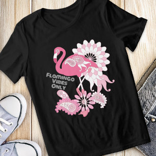 Camiseta Triblenda Vibraciones de Flamenco Solamente - Flamenco Rosad