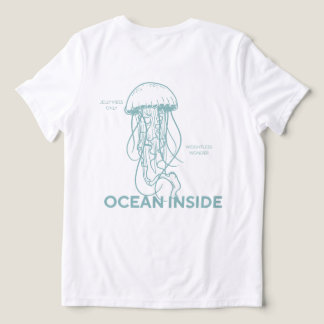 Camiseta Triblenda Vibraciones Oceánicas de Medusas