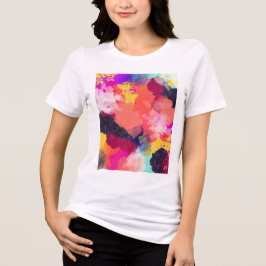 Camiseta Triblenda Vibrant Abstract Artwork