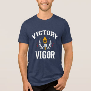 Camiseta Triblenda Victoria en Vigor Cráneo de Guerrero