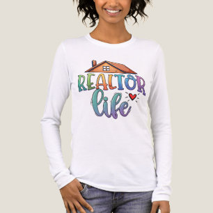 Camiseta Triblenda Vida de Agente Inmobiliario Inmobiliaria Arcoíris 