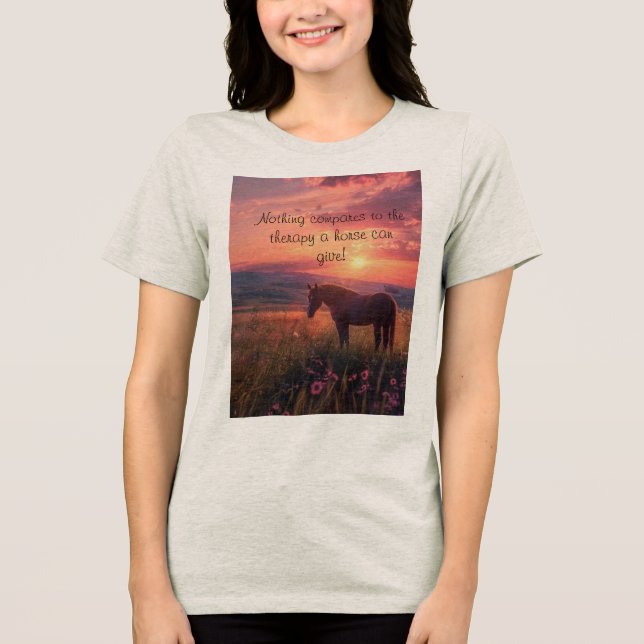 Camiseta Triblenda Vida de caballo (Anverso)