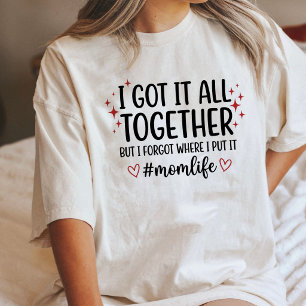 Camiseta Triblenda Vida de mamá divertida Tengo todo bajo control