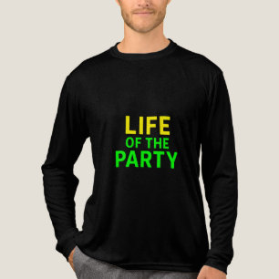Camiseta Triblenda Vida del Fiesta - Gráfica graciosa Fiesta de eslog