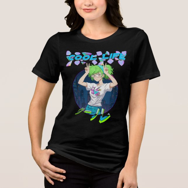 CAMISETA TRIBLENDA VIDA GENIAL (Anverso)