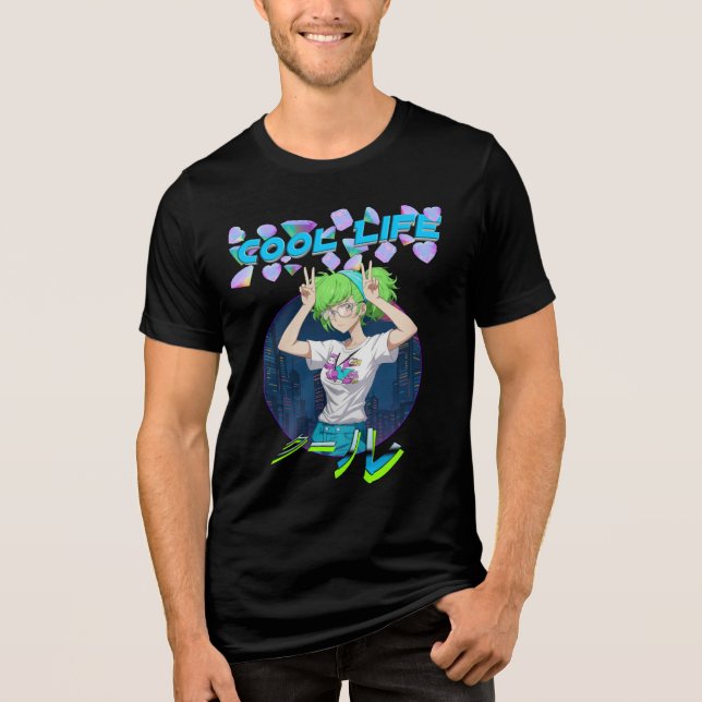 CAMISETA TRIBLENDA VIDA GENIAL (Anverso)