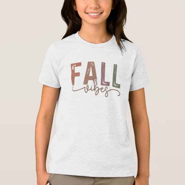 Camiseta Triblenda Videos de caída del arco iris (Anverso)