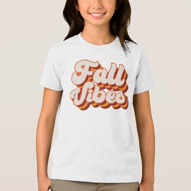 Camiseta Triblenda Videos de caída retro (Anverso)