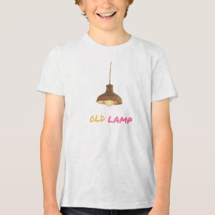 Camiseta Triblenda Vieja Caricatura Lámpara Diseño Moderno
