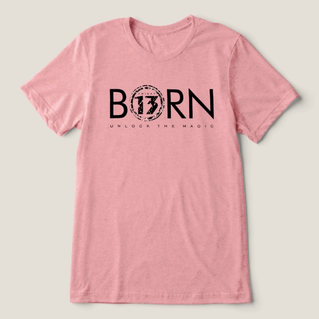 Camiseta Triblenda Viernes 13.º Club (Diseño delantero )