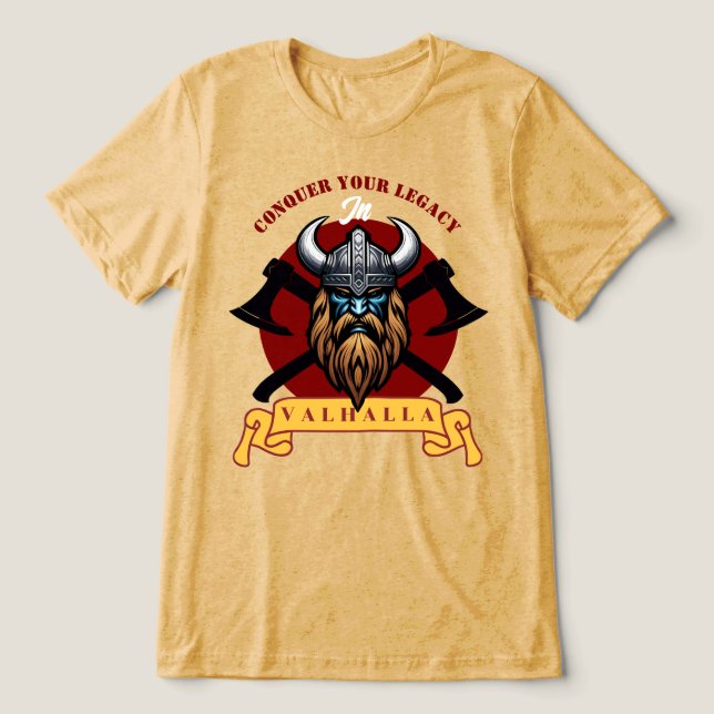 Camiseta Triblenda Viking Warrior (Diseño delantero )