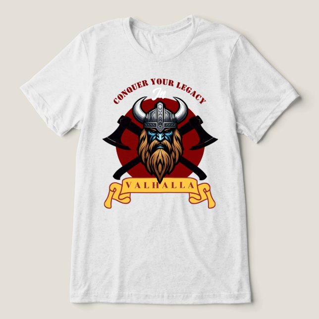 Camiseta Triblenda Viking Warrior (Diseño delantero )