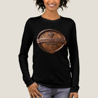Camiseta Triblenda Viñas Heritage Napa Valley Barril de Vino Manga La