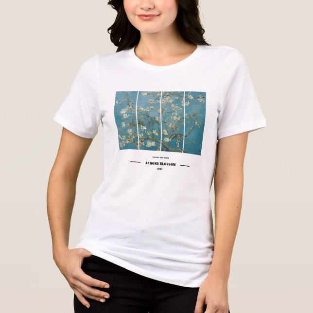 Camiseta Triblenda Vincent Van Gogh Almond blossom T-Shirt (Anverso)